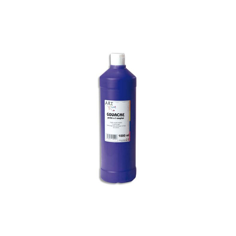 ART PLUS Gouache liquide 1 litre Violet prete à l'emploi