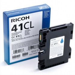 RICOH Cartouche gel Cyan GC41C 2200 pages Aficio SG 3110 405762