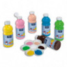 LEFRANC & BOURGEOIS Pack 6x500ml Glossy:Jaune citron,Pêche,Rose bonbon,Vert anis,Bleu turquoise,Chocolat