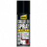UHU Colle universelle en spray 3 en 1 : permanent, ajustable, repositionnable, 200ml