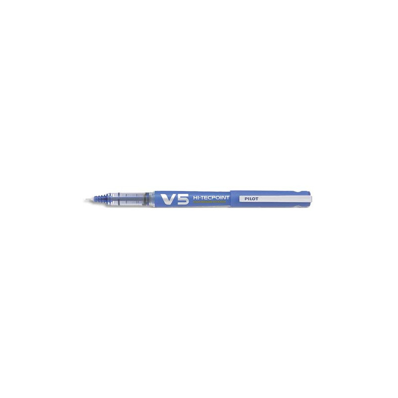 PILOT Stylo roller BEGREEN rechargeable, pointe tubulaire 0,5 mm encre liquide Bleue HI-TECPOINT