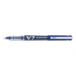 PILOT Stylo roller BEGREEN rechargeable, pointe tubulaire 0,7 mm encre liquide Bleue HI-TECPOINT