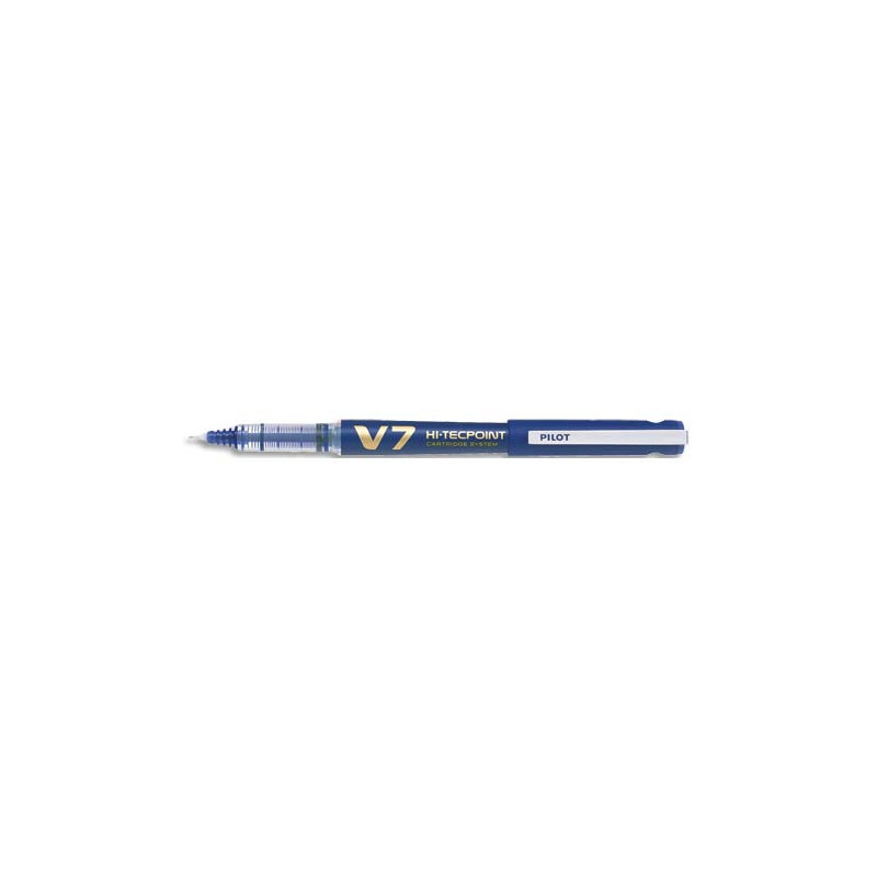 PILOT Stylo roller BEGREEN rechargeable, pointe tubulaire 0,7 mm encre liquide Bleue HI-TECPOINT