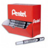 PENTEL Pack présentoir de 36 marqueurs effaçable à sec MAXIFLO. Pointe moyenne. Noir (30+6 gratuits)