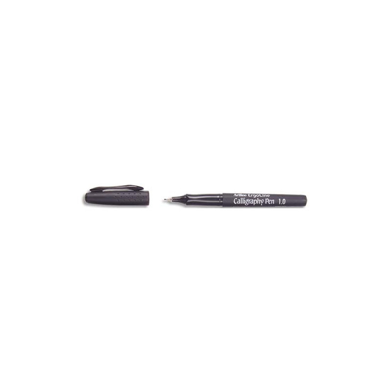 ARTLINE Stylo calligraphie pointe fibre 1mm. Coloris Noir