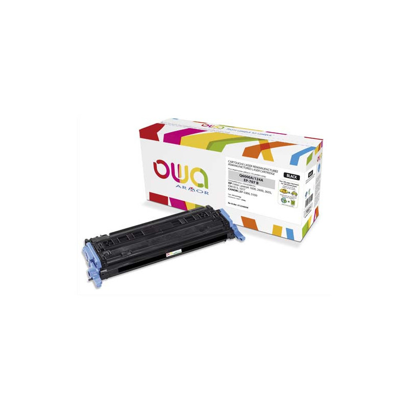 OWA Cartouche toner compatible Noir Q6000A K12240OW