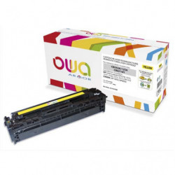 OWA Cartouche compatible Laser Jaune CB543A K15107OW