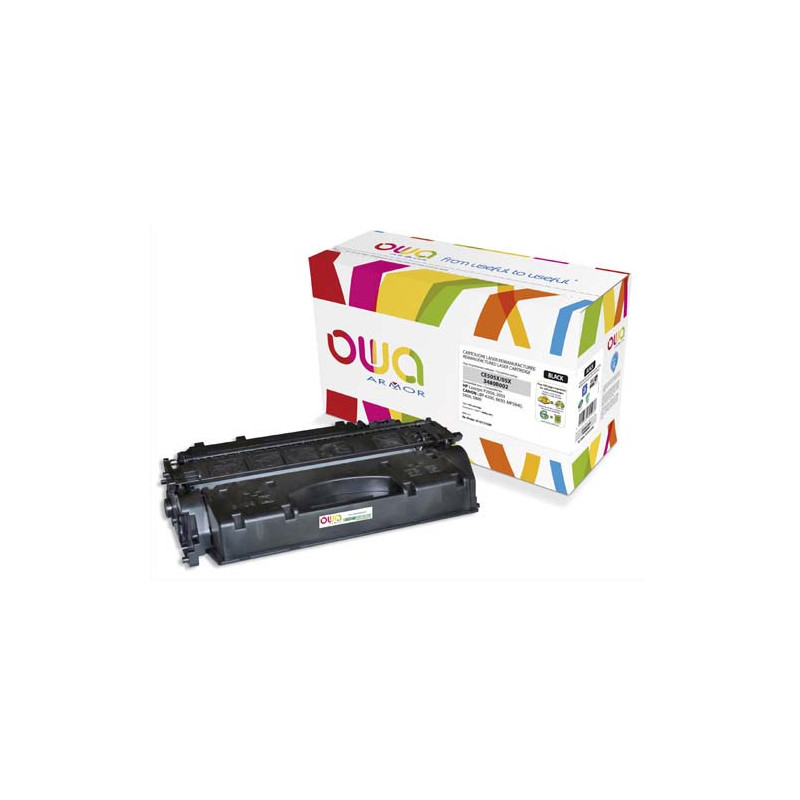 OWA Cartouche Laser compatible Noir CE505X K15121OW