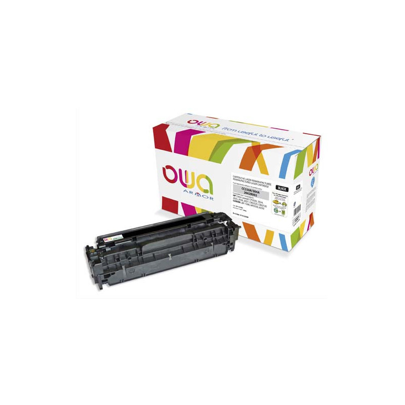 OWA Cartouche compatible Laser Noir CC530A K15132OW