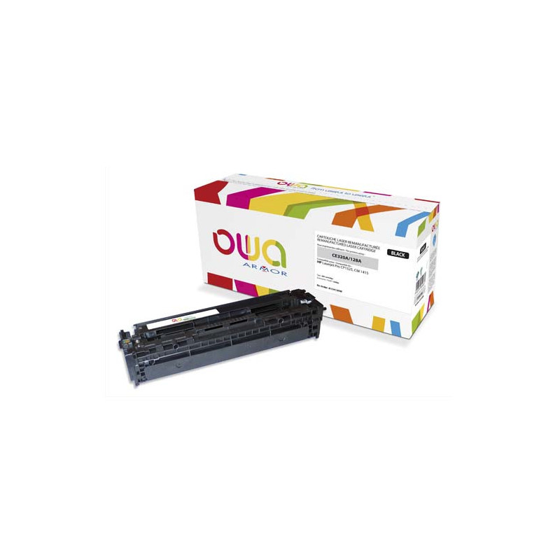 OWA Cartouche Laser compatible HP CE320A K15413OW