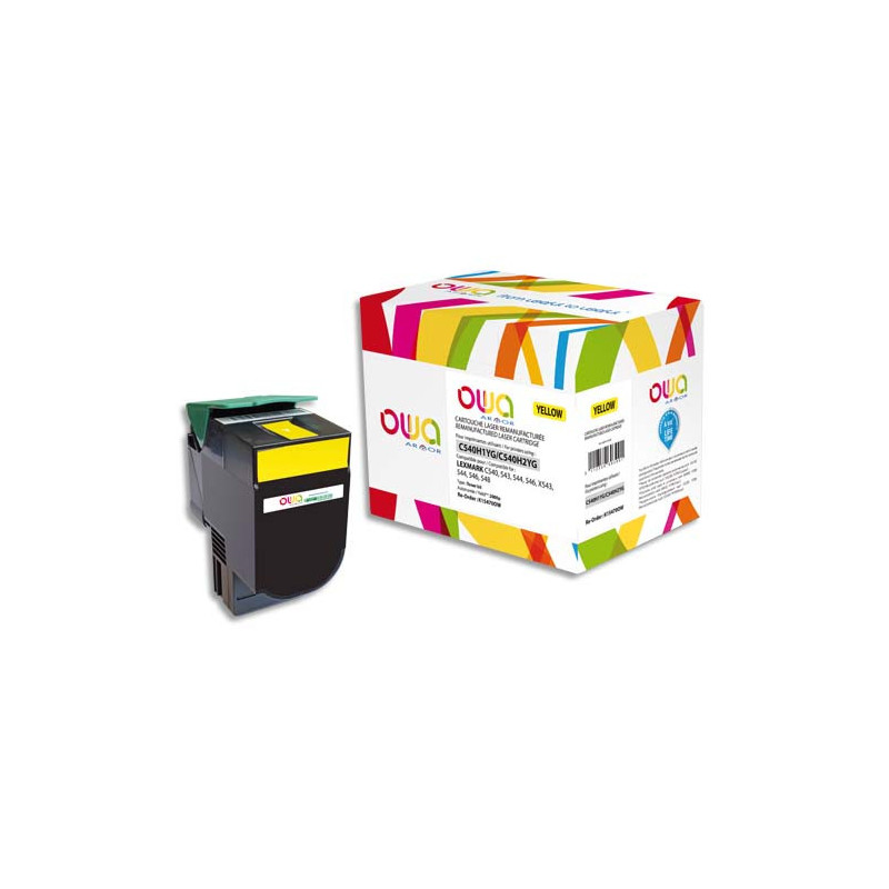 OWA Toner compatible Jaune C540H1YG K15470OW