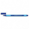 SCHNEIDER Stylo bille SLIDER EDGE à capuchon, pointe large, corps triangulaire, encre indélébile Bleue