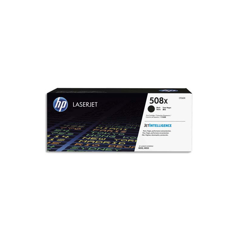 HP Cartouche Laser Noir 508X CF360X