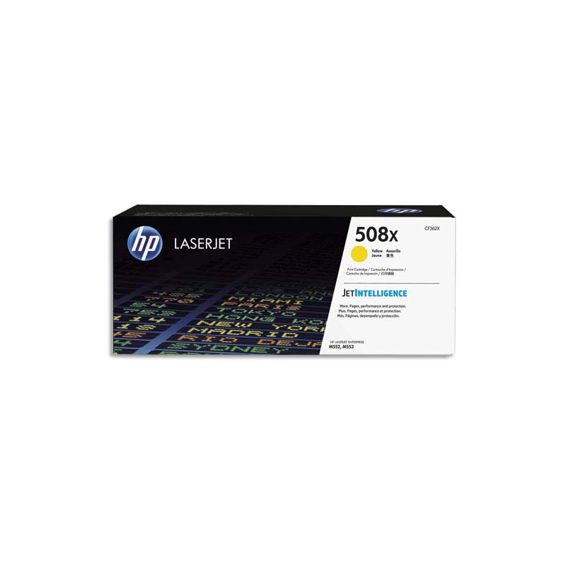 HP Cartouche Laser Jaune 508X CF362X