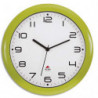 ALBA Horloge murale Hornew anis en ABS et verre - pile AA non fournie - Diamètre 30 cm, profondeur 4 cm