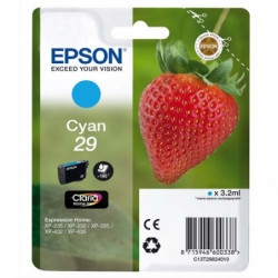 EPSON Cartouche Jet d'Encre Claria Home Cyan ''Fraise'' 29 - C13T29824012