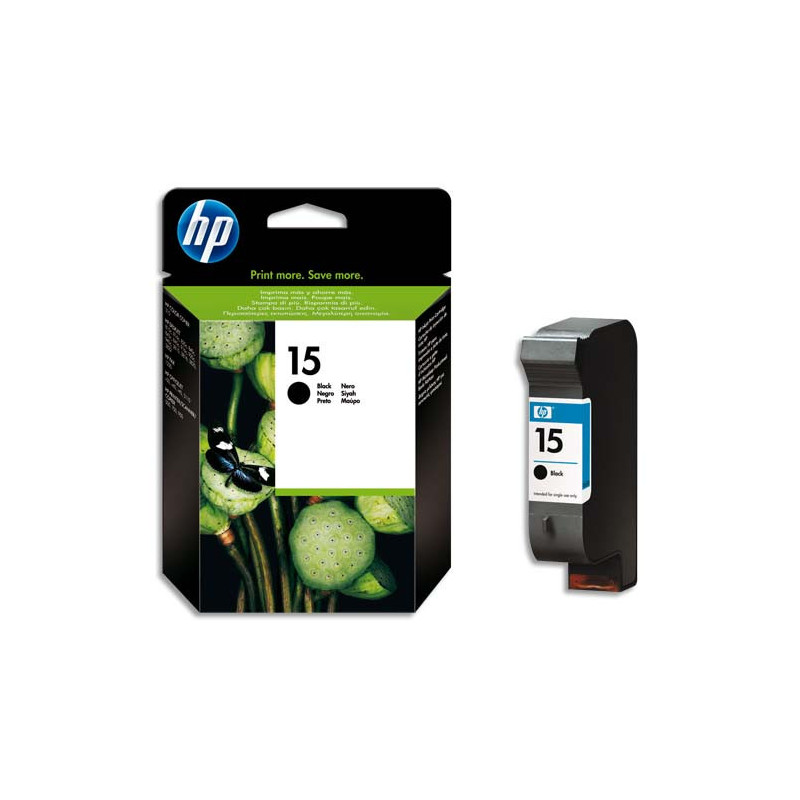 HP Cartouche jet d'encre Noir XL 15 C6615D