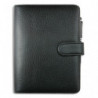 EXACOMPTA Organiseur BALTIQUE exatime 17, 1 semaine sur 2 pages, 19x15cm simili cuir Noir