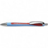 SCHNEIDER Stylo bille SLIDER RAVE rétractable et rechargeable, pointe extra-large, encre indélébile Rouge