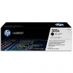 HP 305A CE410A Toner Noir Authentique pour HP Color LaserJet Pro M351 / M375 / M451 / M475