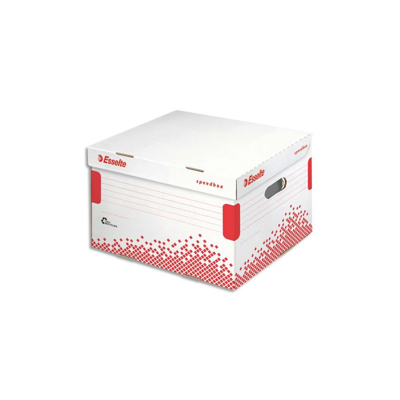 ESSELTE Conteneur SPEED BOX, taille L, L x p x h : 43,3 x 36,4 x 26,3 cm