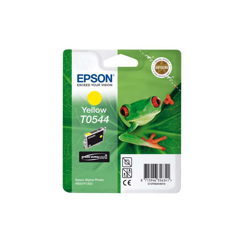 EPSON Cartouche Jet d'Encre UltraChrome Hi-Gloss Jaune ''Grenouille'' - C13T05444010