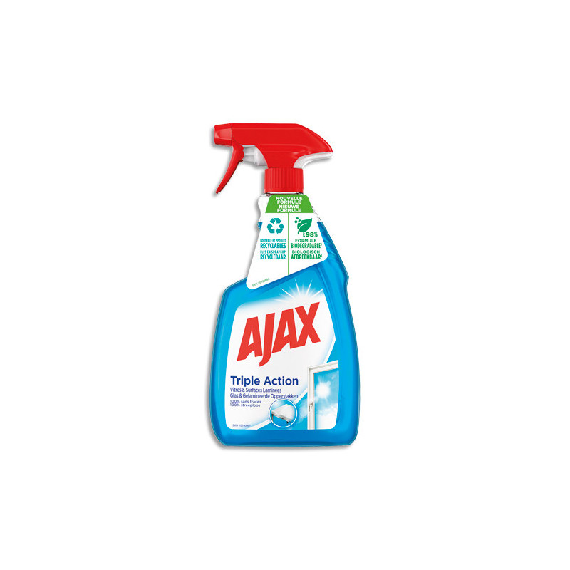 AJAX Spray 750ml nettoyant vitres et surfaces triple action