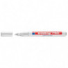 EDDING Marqueur peinture E780 laque Blanche, pointe extra fine, 842049