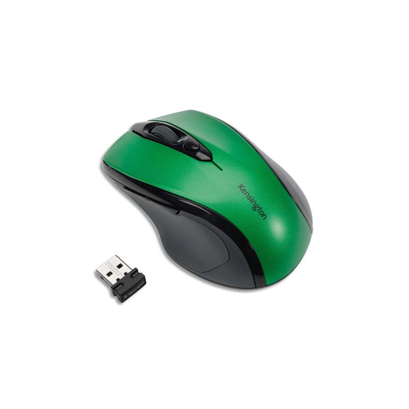 KENSINGTON Souris sans fil Pro Fit, taille moyenne, verte, K72424WW