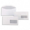 GPV Boîte de 1000 enveloppes 114x229mm Blanches fenêtre 35x100 80g