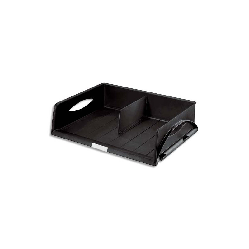 LEITZ Corbeille Sorty format paysage A3 - Noir- L 49 x H 12,5 x P 38,5 cm