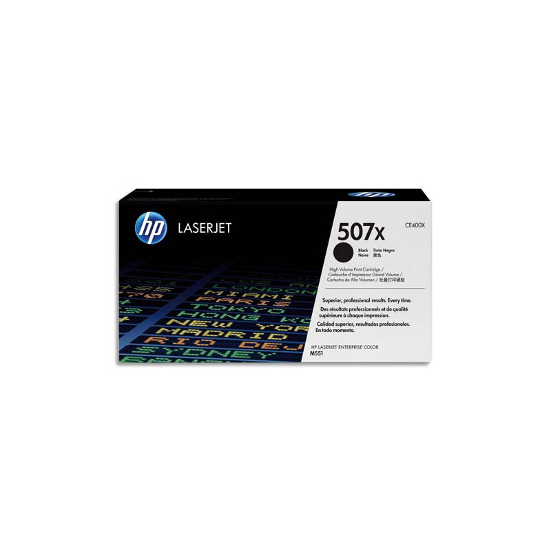 HP Cartouche Laser Noir 507X CE400X