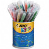 BIC Kids Kid Couleur Feutres de Coloriage à Pointe Moyenne - Couleurs Assorties, Pot de 36