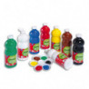 LEFRANC & BOURGEOIS Assortiment de 8 flacons de 1 litre de gouache liquide, couleurs assorties