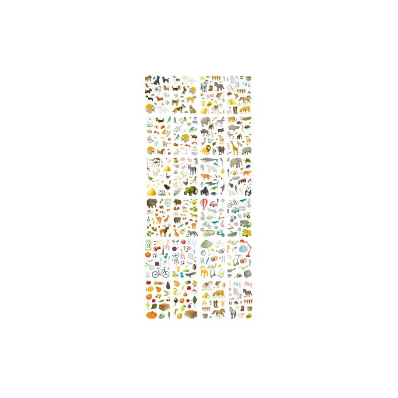 MAILDOR 1692 gommettes Mimistick assorties
