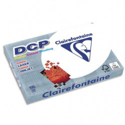 CLAIREFONTAINE Ramette de 500 feuilles papier Blanc DCP copieur, Laser, Jet d'encre couleur 100 gr A3