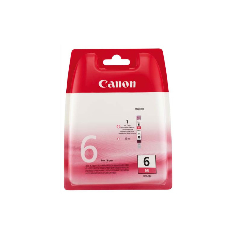 CANON Cartouche jet d'encre Magenta pour I550 BCI6M