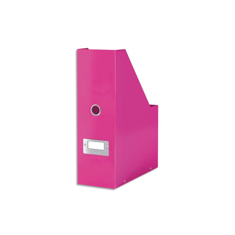 LEITZ Porte-revues Click & Store WOW, 103 x 330 x 253, rose