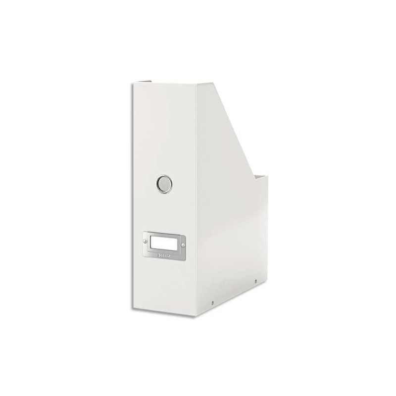 LEITZ Porte-revues Clic&Store, dimensions : L10,3xH33xP2,3cm Blanc