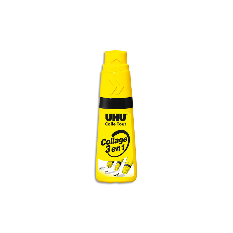 UHU Tube de colle twist and glue avec solvant, flacon de 35 ml