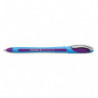 SCHNEIDER Stylo bille SLIDER MEMO à capuchon,pointe large,corps caoutchouc,encre indélébile Violette