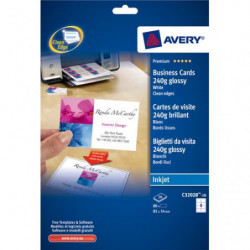 AVERY Pochette de 80 cartes...