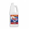 SUN Bidon de 2 Litres Liquide de rinçage pour lave-vaisselle cycle long