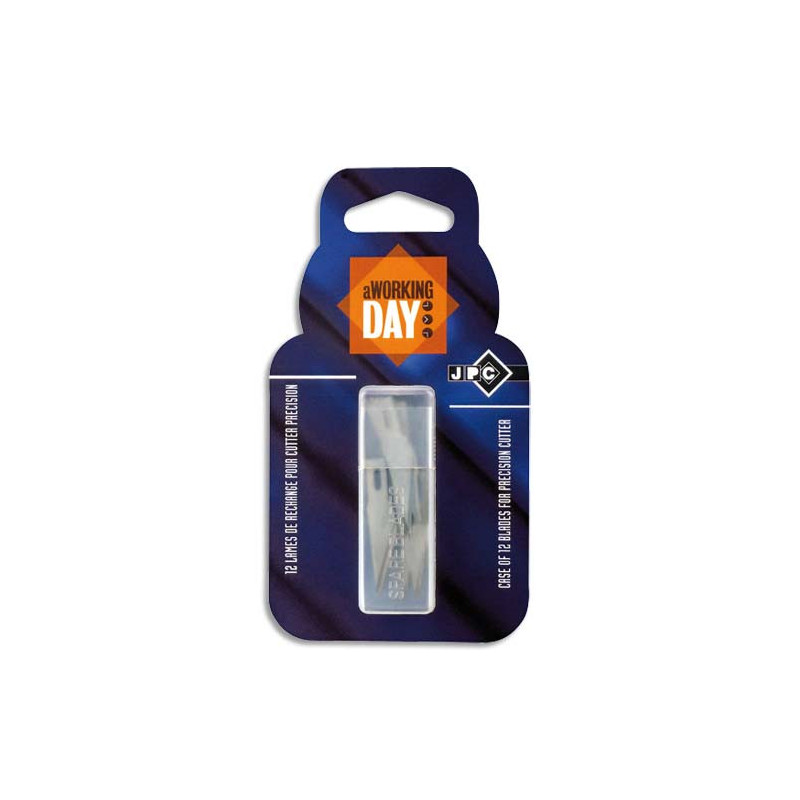 WONDAY Etui de 12 lames pour cutter de précision numéro 1