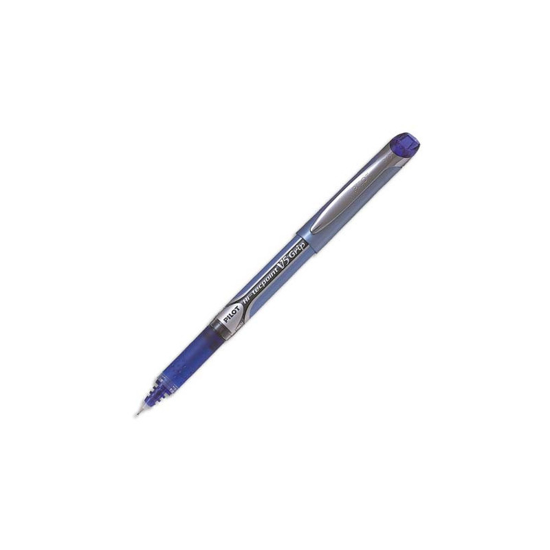 PILOT Stylo roller grip pointe aiguille 0,5 mm Bleu V5 grip