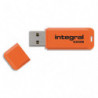 INTEGRAL Clé USB 3.0 Neon 32Go Orange INFD32GoNEONOR3.0