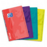 OXFORD Répertoire OpenFlex piqûre 96 pages 9x14cm petits carreaux. Couverture polypro
