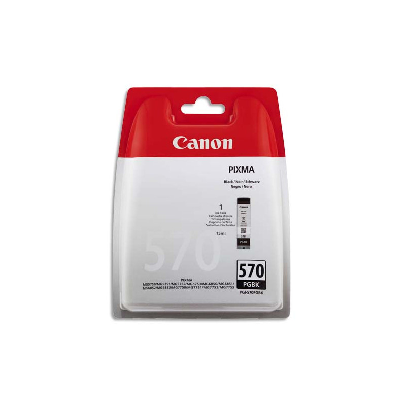 CANON Cartouche Jet d'encre PGI-570 Noir 0372C001AA