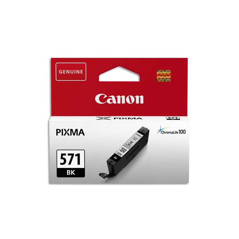 CANON Cartouche Jet d'encre CLI-571 Noir 0385C001AA