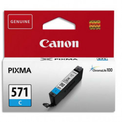 CANON Cartouche Jet d'encre CLI-571 Cyan 0386C001AA